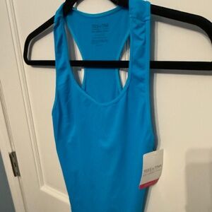 Tees by Tina - Blue Racerback Tank - One Size - NWT